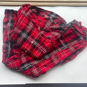 Victorias Secret Flannel Pajama Set